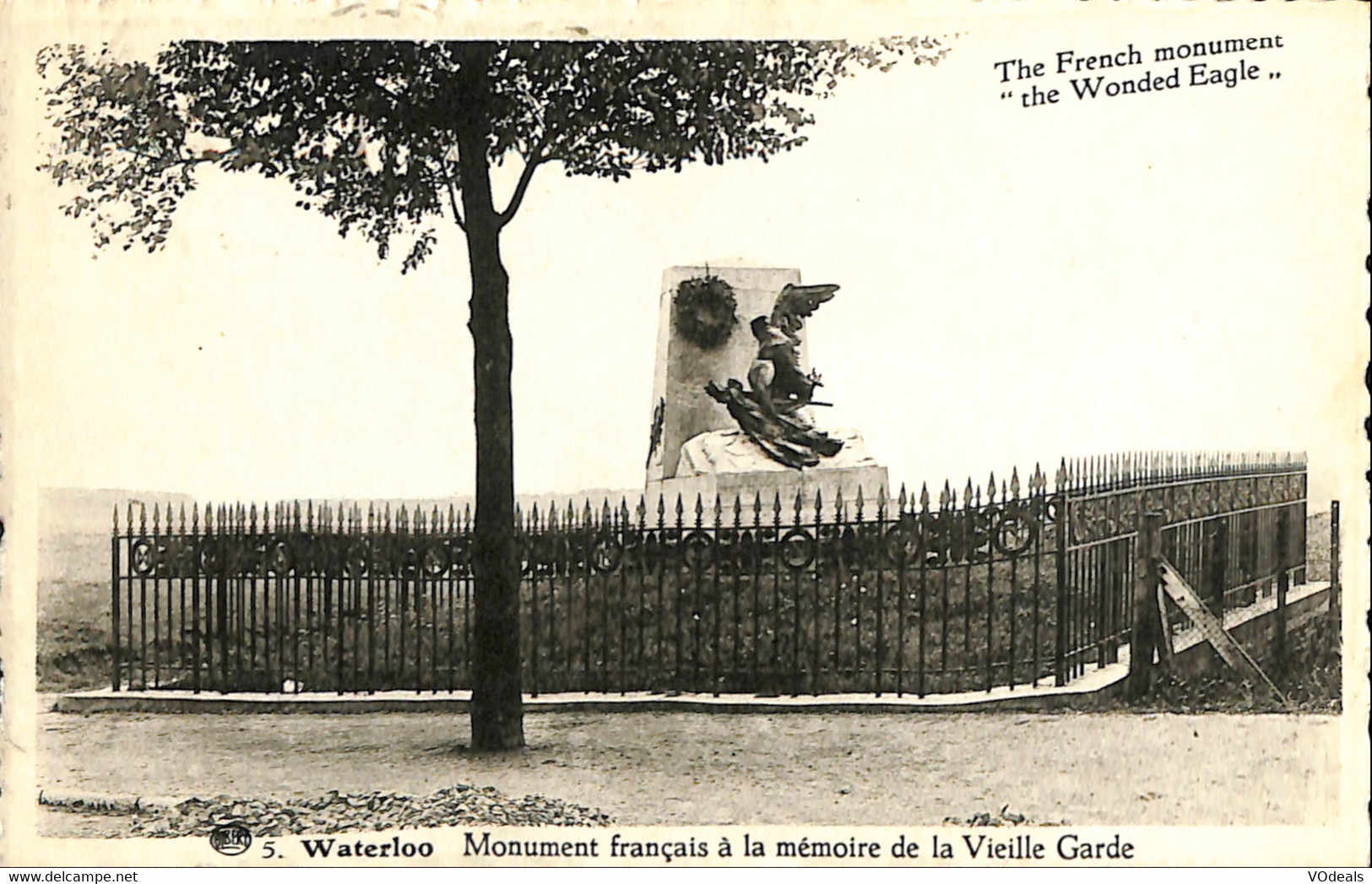 Belgique - Brabant Wallon - Waterloo - Monument Français à La Mémoire De La Vieille Garde - Waterloo