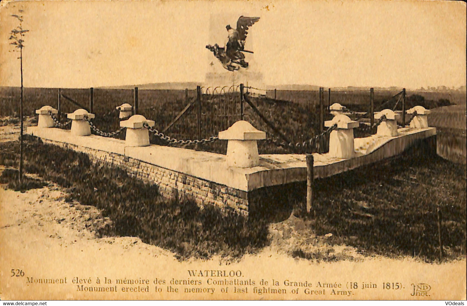 Belgique - Brabant Wallon - Waterloo - Monument élévé à La Mémoire Des Anciens Combattants - Waterloo