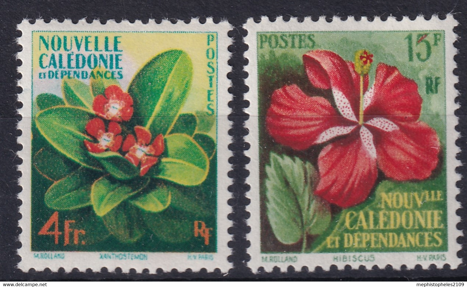 NOUVELLE CALÉDONIE 1958 - MLH - YT 288, 289 - Neufs