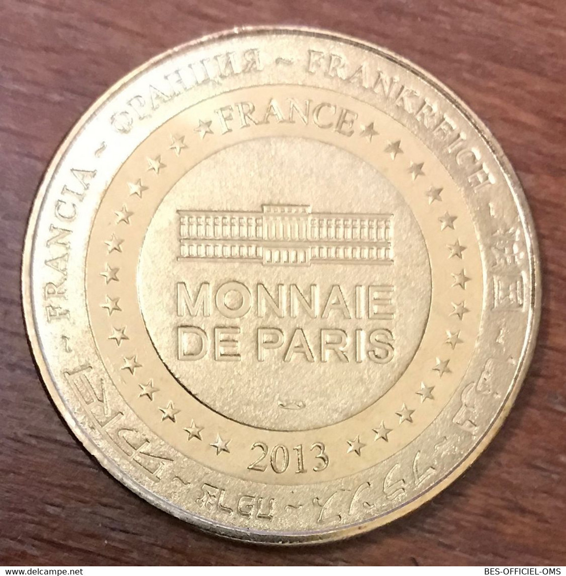 13 MARSEILLE CALLELONGUE MDP 2013 MÉDAILLE SOUVENIR MONNAIE DE PARIS JETON TOURISTIQUE MEDALS COINS TOKENS - 2013