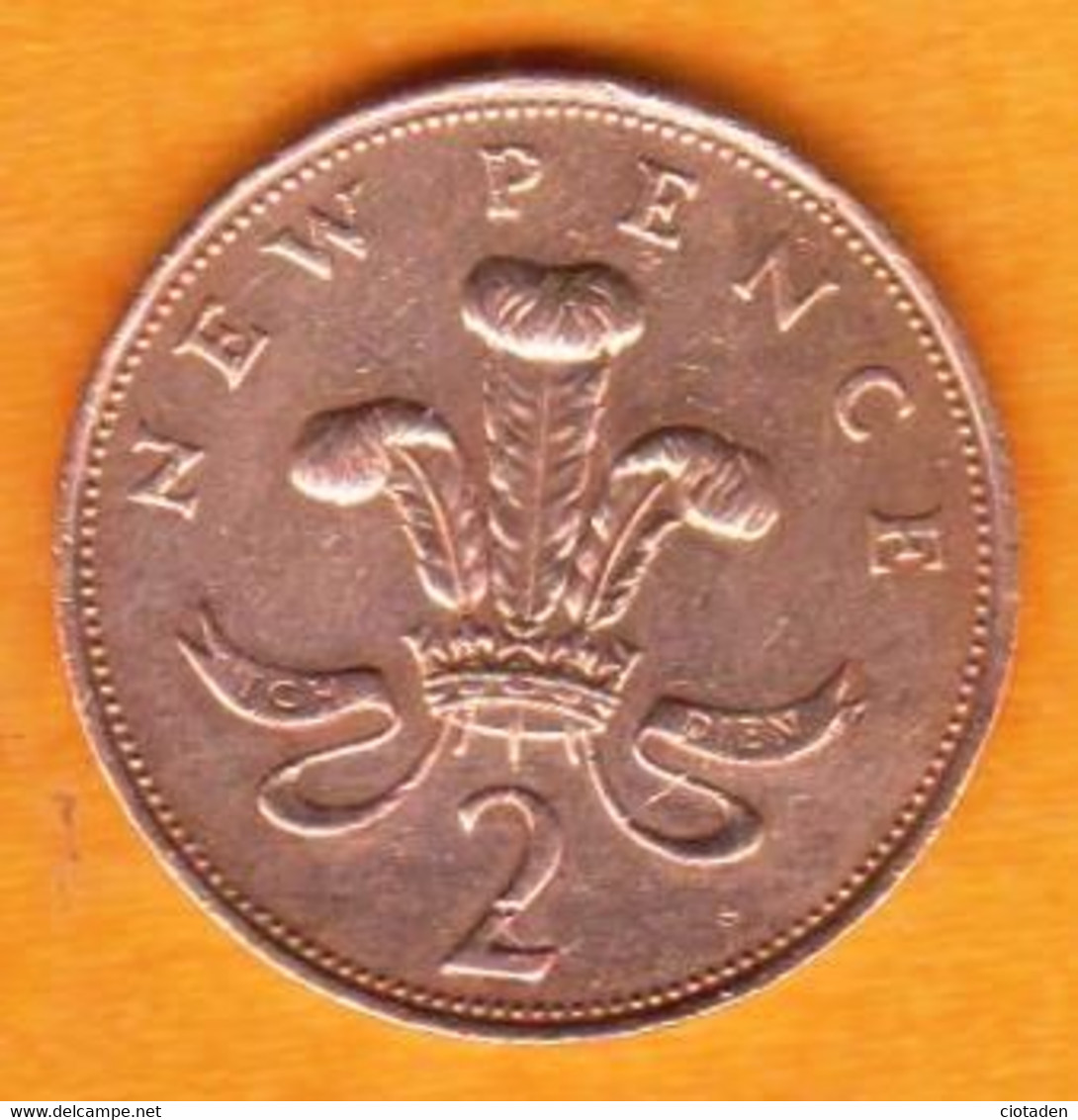 Grande Bretagne - 2 NEW PENCE - 1971 - 2 Pence & 2 New Pence