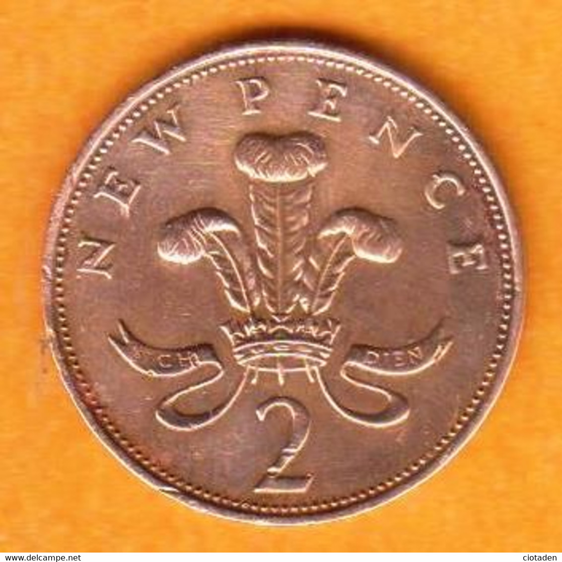 Grande Bretagne - 2 NEW PENCE - 1971 - 2 Pence & 2 New Pence