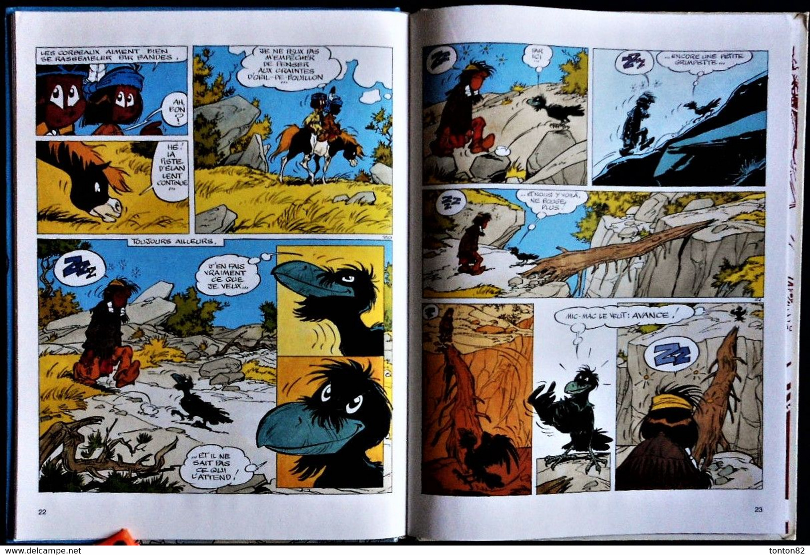 Derib + Job - YAKARI N° 14 - Le vol des corbeaux - CASTERMAN - (  E.O. 1988 ) .