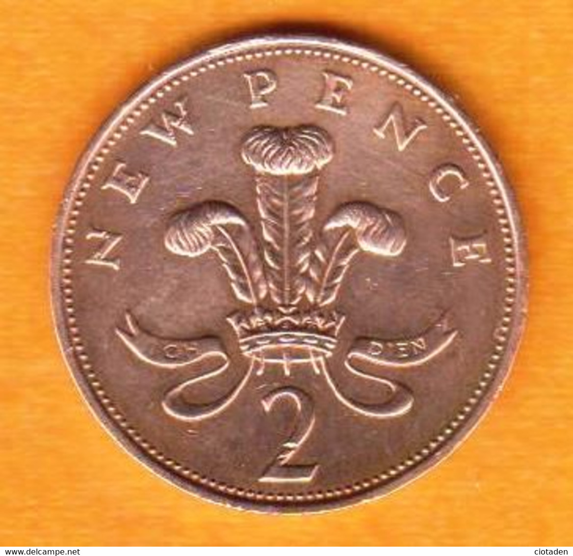Grande Bretagne - 2 NEW PENCE - 1971 - 2 Pence & 2 New Pence