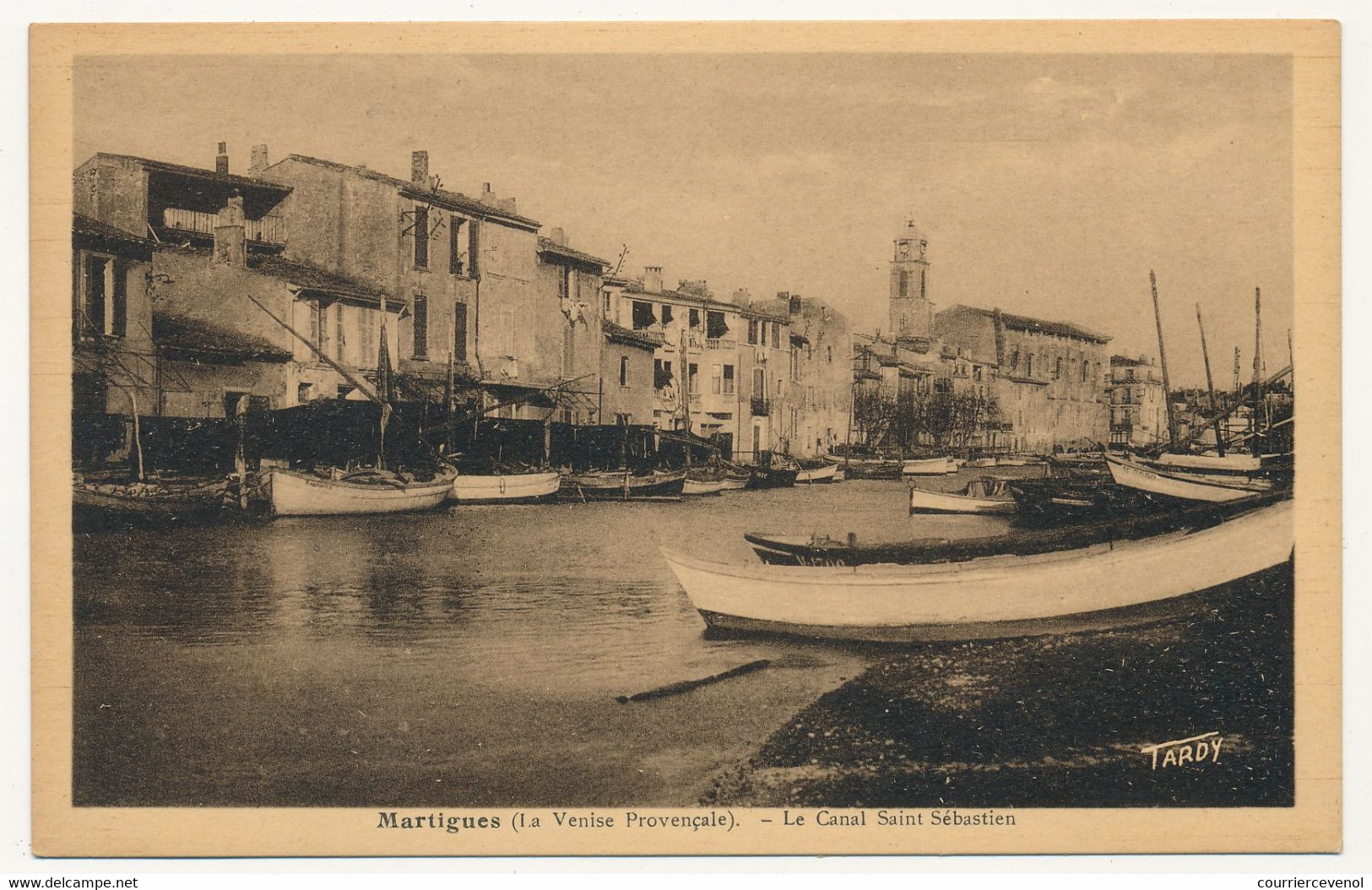 CPA - MARTIGUES (B Du R) - La Venise Provençale - Le Canal Saint Sébastien - Martigues