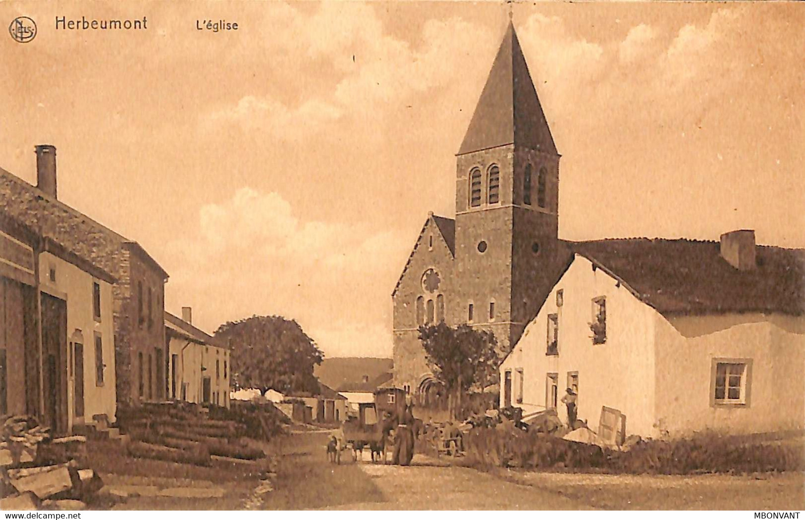 Herbeumont - L'eglise - Herbeumont