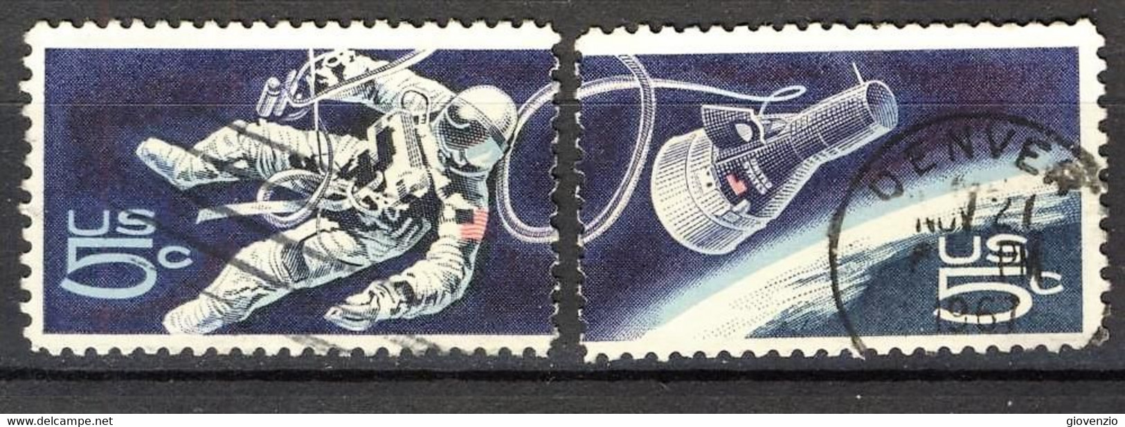 USA 1967 SPACE - Verenigde Staten