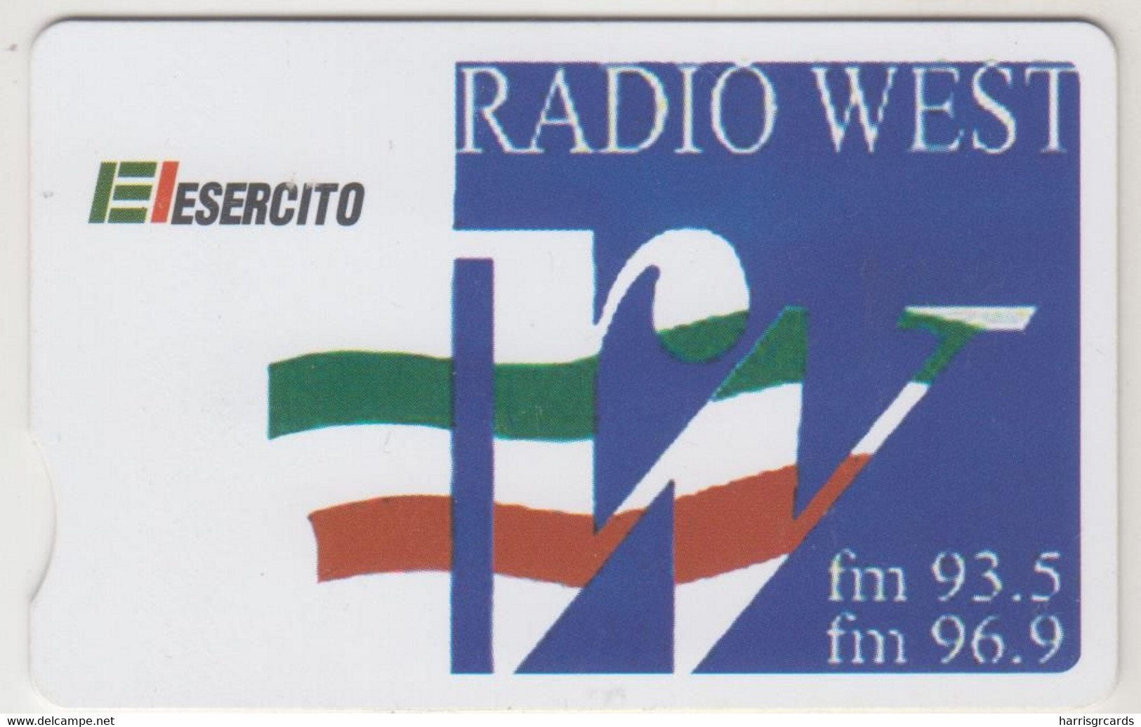 ITALY - Basi Militari - Radio West (code 00098), Exp.date 31/12/05, 10 €, Used - Sonderzwecke