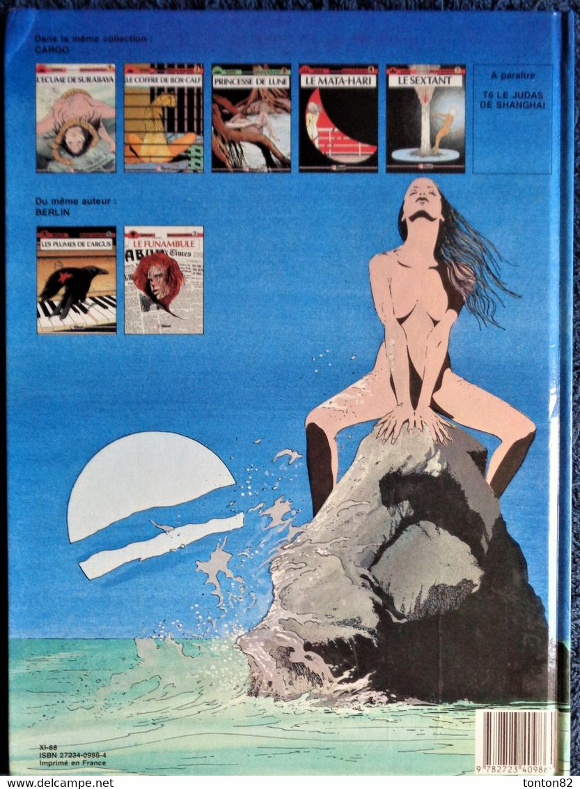 Michel Schetter - CARGO - 5 - Le Sextant - Éditions Glénat - ( E.O. 1988 ) . - Cargo