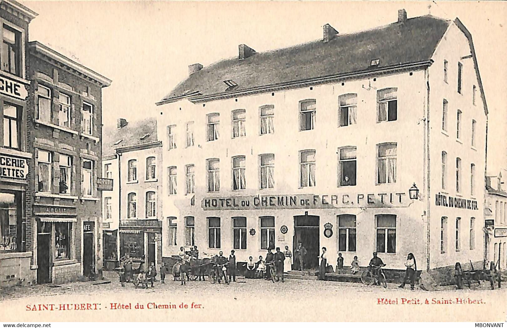 Saint-Hubert / Hôtel Diu Chemin De Fer - Saint-Hubert