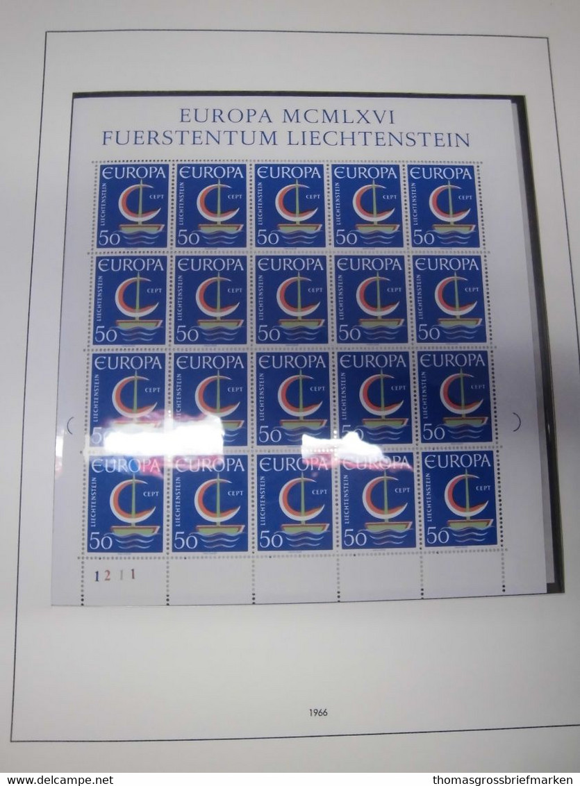 Sammlung 66x KLEINBOGEN Europa CEPT 1961-1979 postfrisch San Marino 700 (52109)