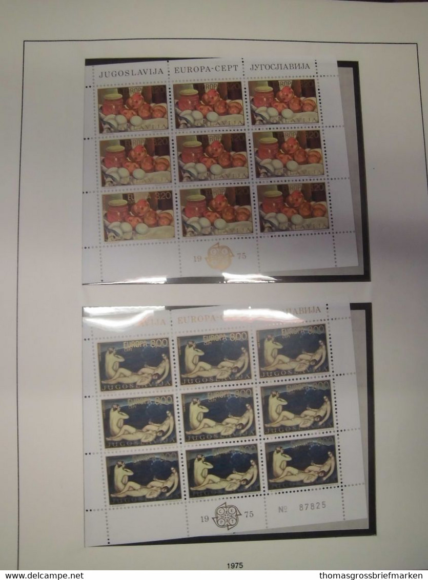 Sammlung 66x KLEINBOGEN Europa CEPT 1961-1979 postfrisch San Marino 700 (52109)