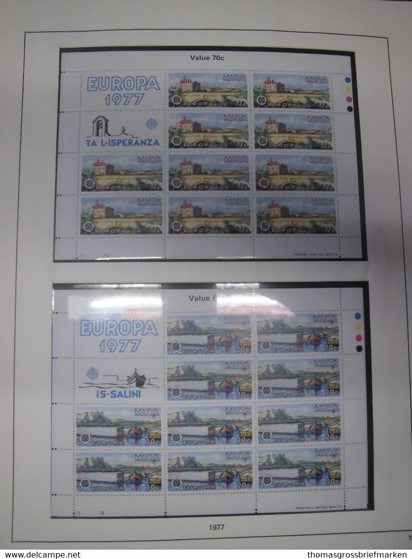 Sammlung 66x KLEINBOGEN Europa CEPT 1961-1979 postfrisch San Marino 700 (52109)