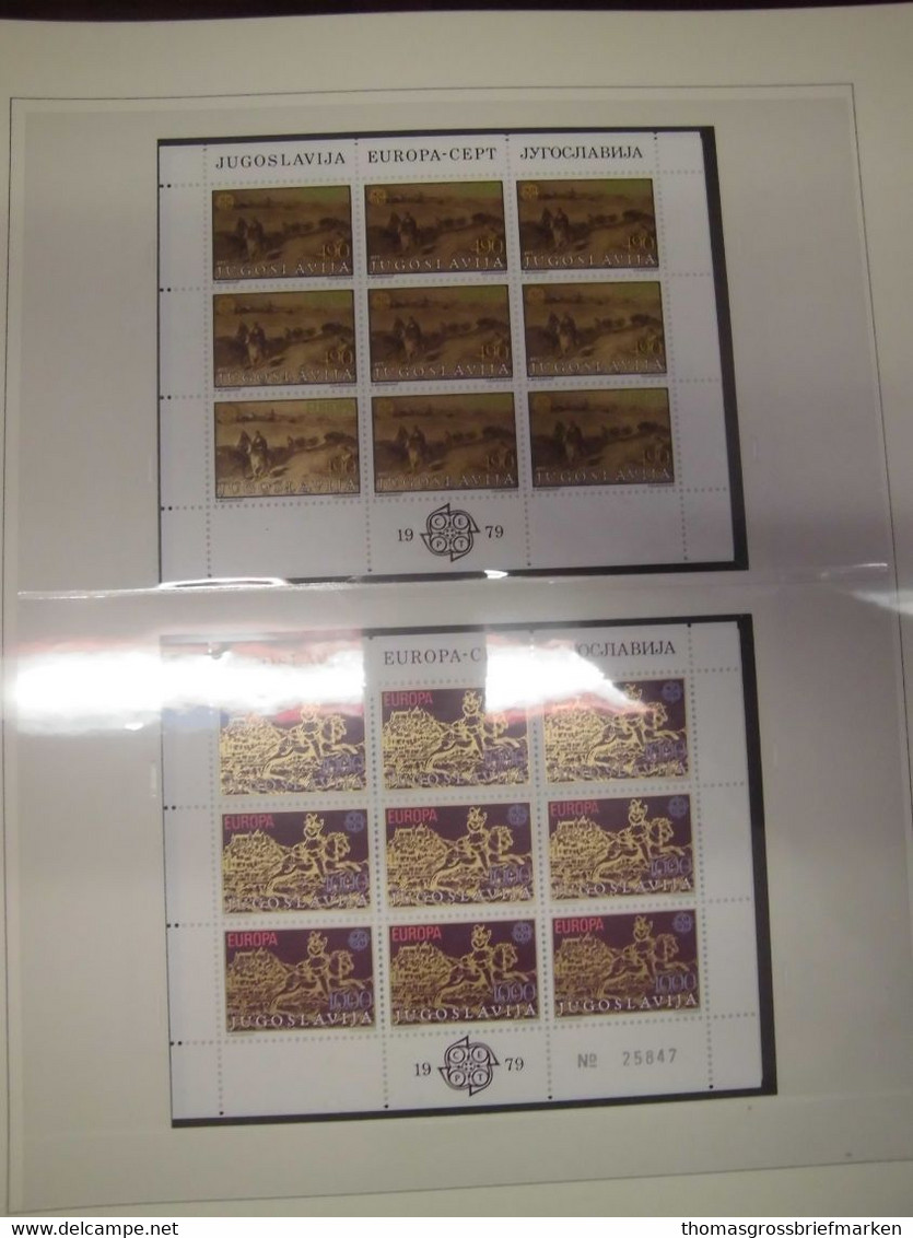 Sammlung 66x KLEINBOGEN Europa CEPT 1961-1979 postfrisch San Marino 700 (52109)