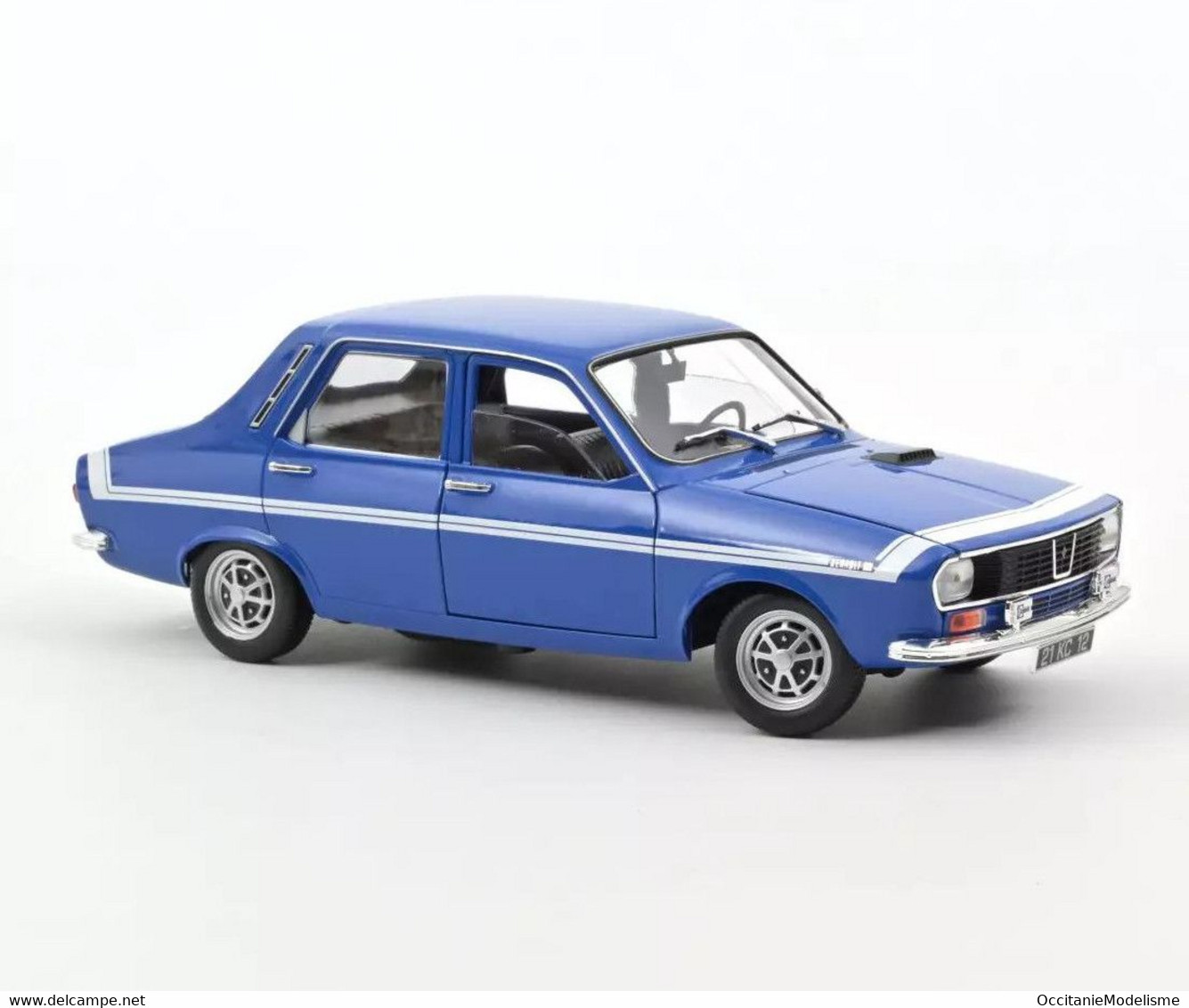 Norev - RENAULT 12 GORDINI 1971 Bleu Réf. 185210 Neuf NBO 1/18 - Norev