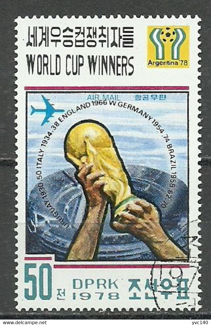 North Korea; 1978 World Cup Winners - Used Stamps