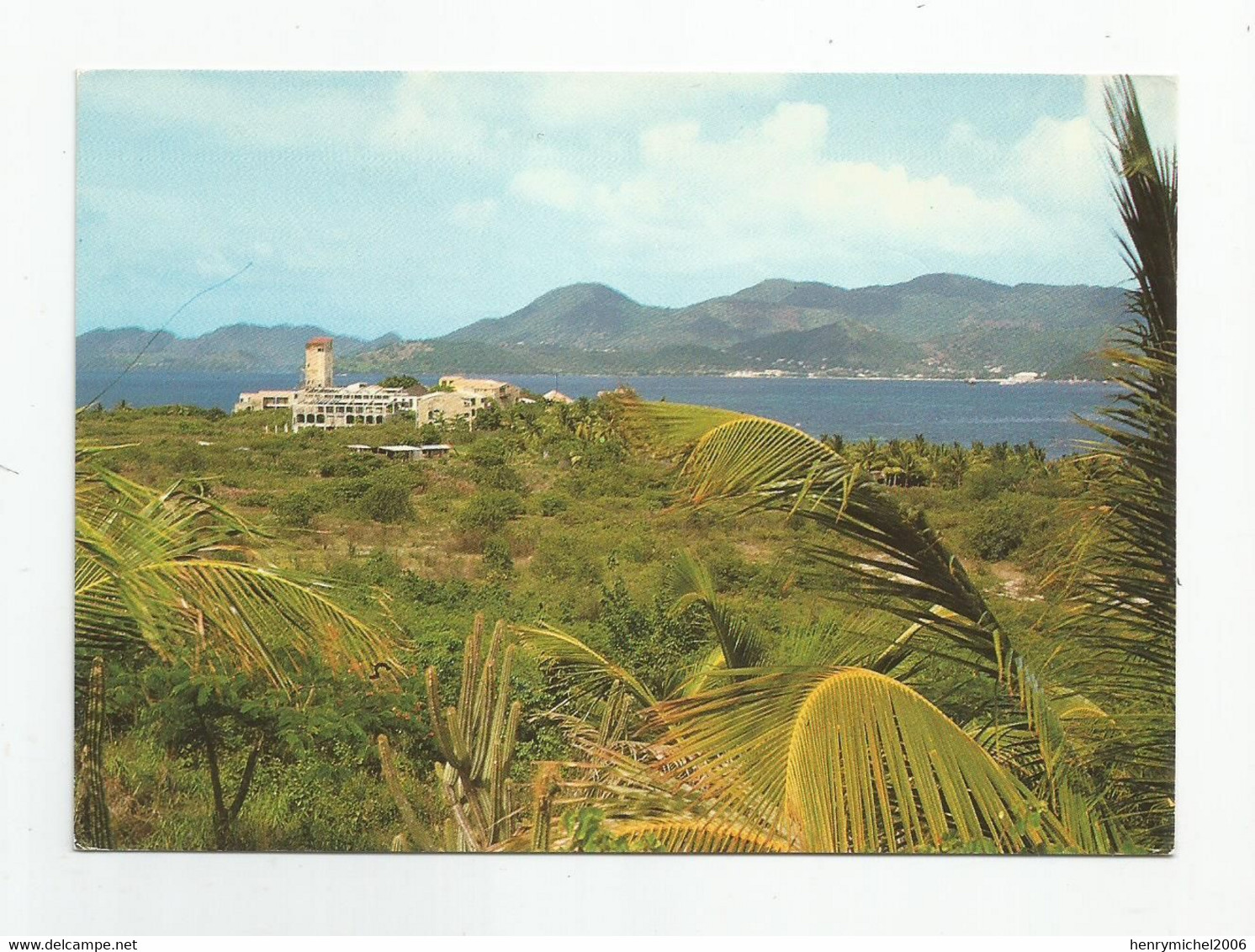 Guadeloupe Saint Martin La Baie De Marigot Et L'hotel La Balle Créole Le Joyau Des Caraibes - Saint Martin