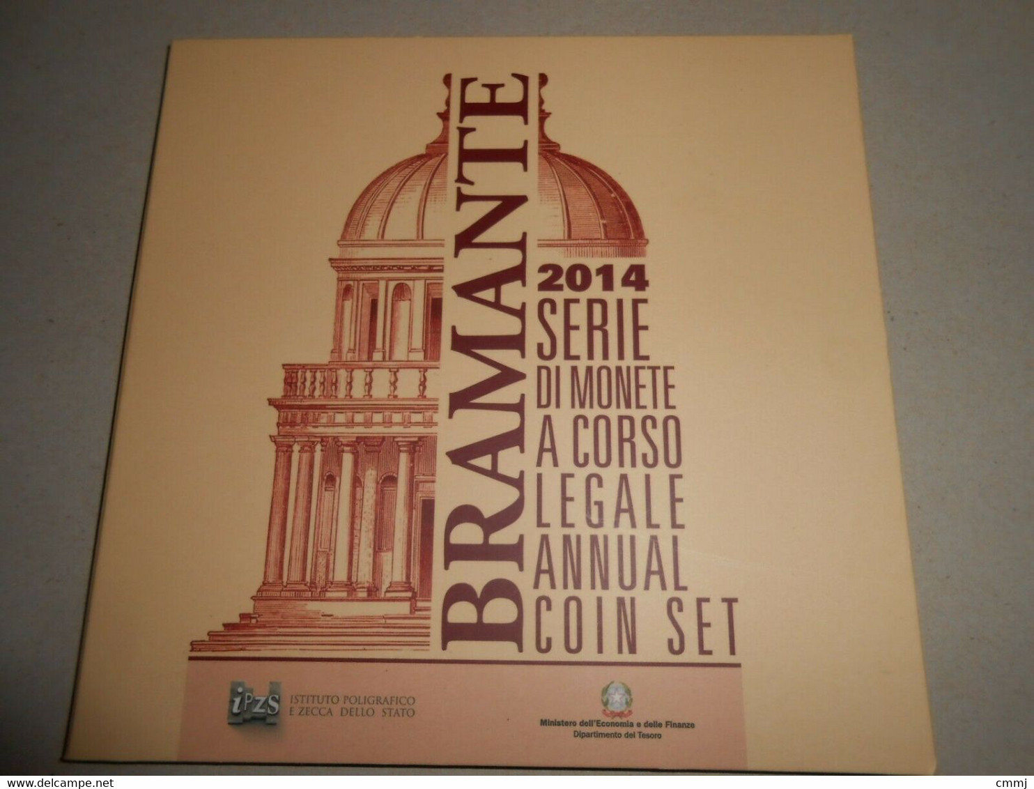 BRAMANTE COFANETTO MONETE DIVISIONALI FIOR DI CONIO 2014 ZECCA DI STATO - (VATZEL) - Herdenking