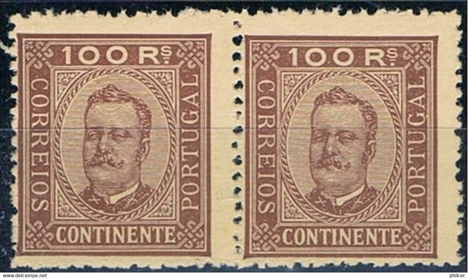 Portugal, 1892/3, # 73 Dent. 12 1/2, MNH - Ongebruikt