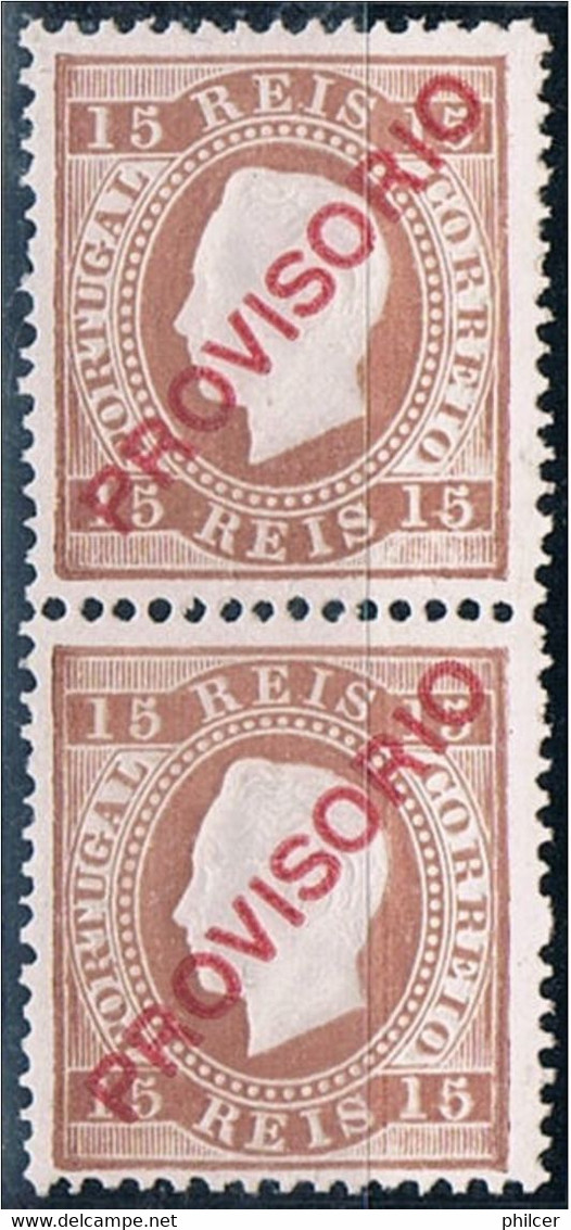 Portugal, 1892/3, # 84 Dent. 12 1/2, MLH - Unused Stamps