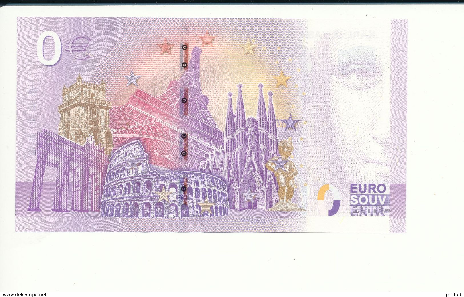 Billet Touristique 0 Euro -  KARL IX VASA KING OF SWEDEN AND FINLAND - LEBF -  2020-2 - N° 272 - Autres & Non Classés