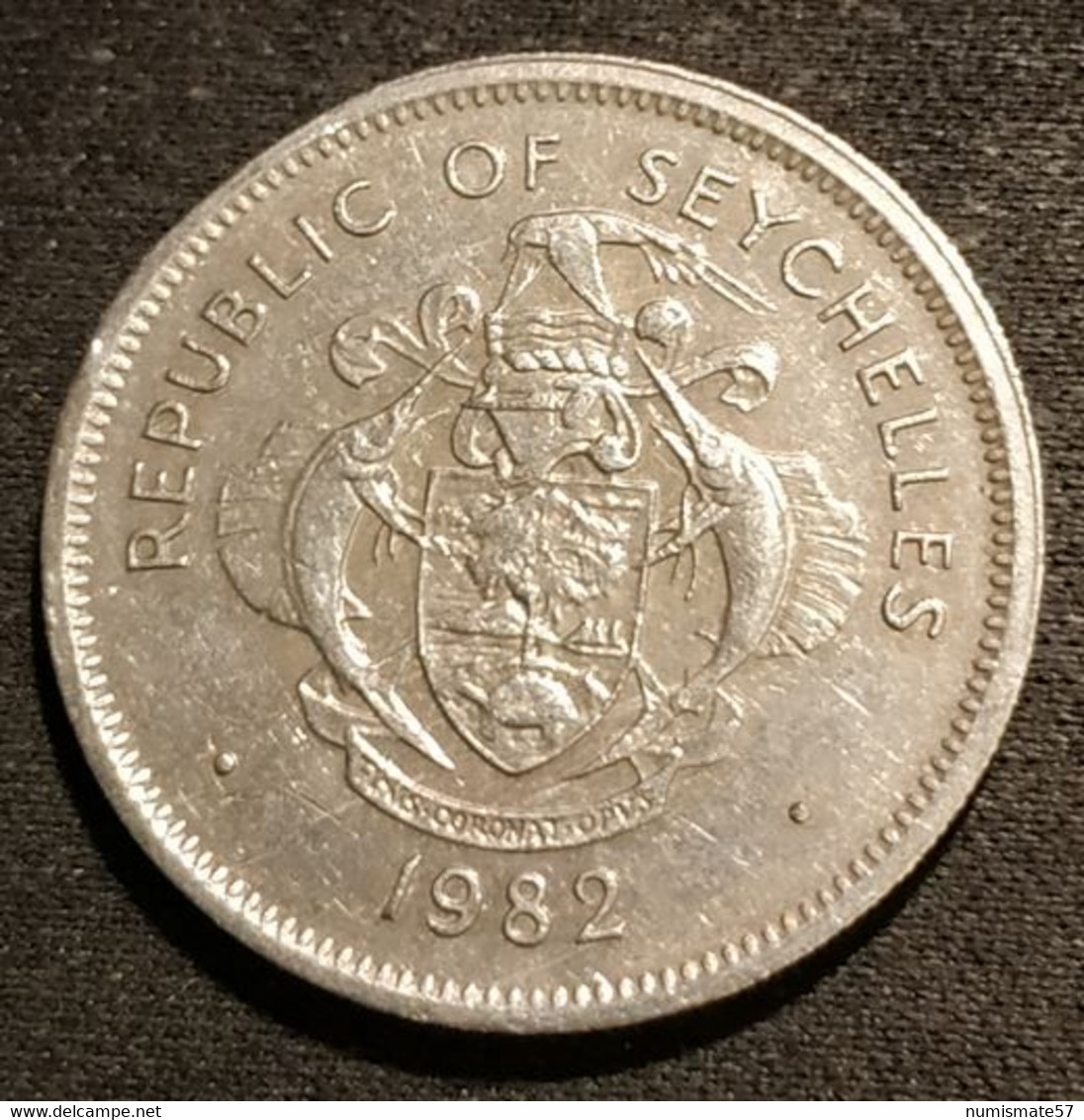 SEYCHELLES - 1 RUPEE 1982 - KM 50.1 - Seychellen