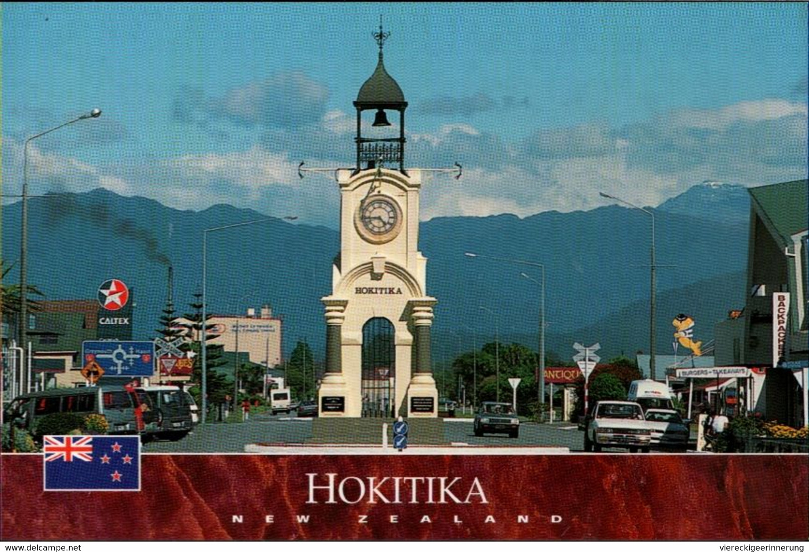 ! Modern Postcard Hokitika, New Zealand, Neuseeland - Nueva Zelanda