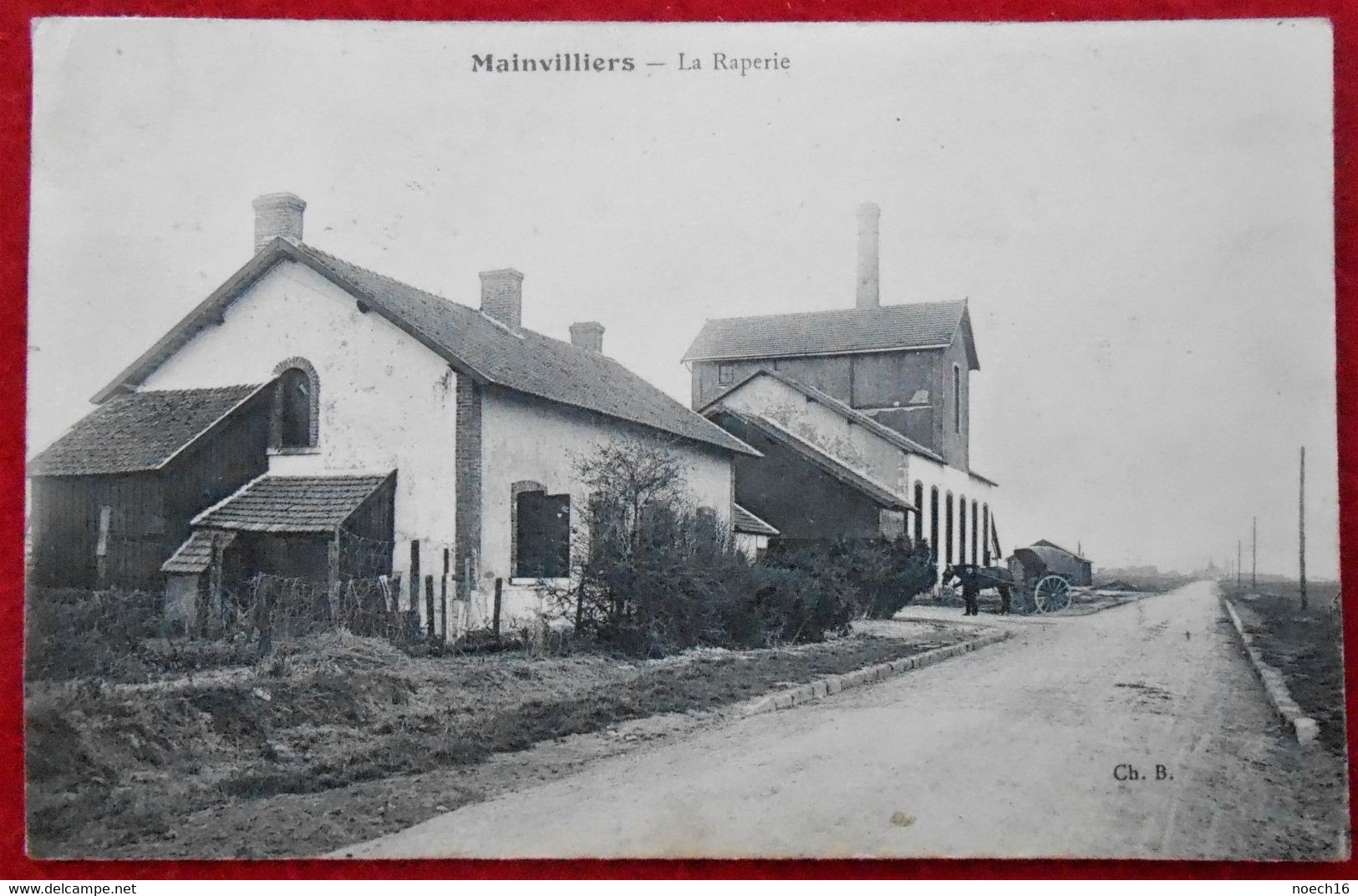 CPA 1913 Mainvilliers - La Râperie (45 France) - Ouzouer Sur Loire