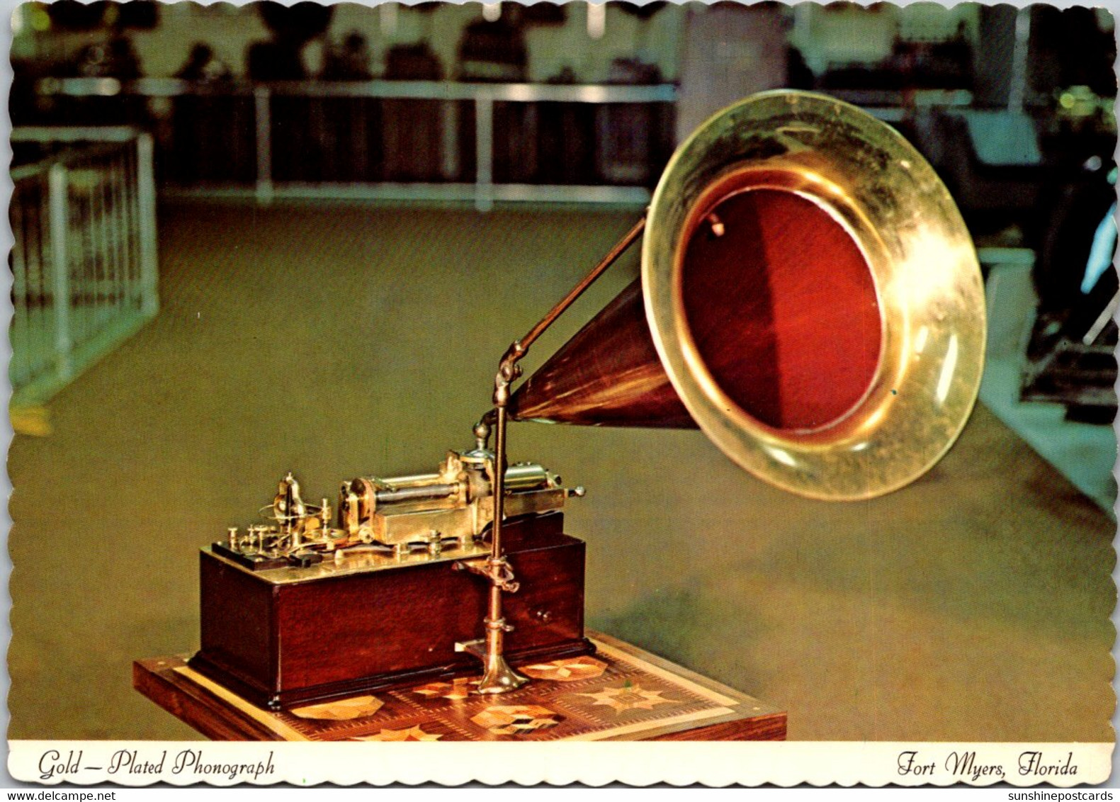 Florida Fort Myers Edison Museum Early Battery Operated Phonograph - Fort Myers