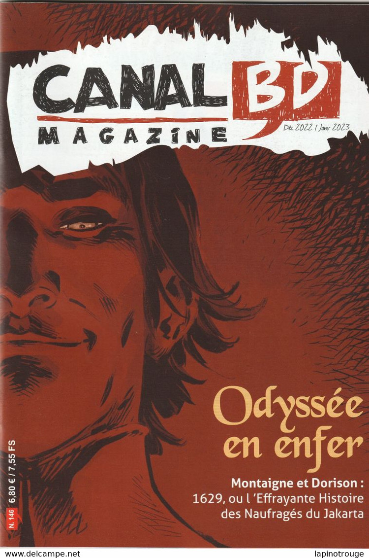 Magazine Canal BD N° 146 De 2022 Timothée Montaigne Dorison Gibrat Les Dalton... - CANAL BD Magazine