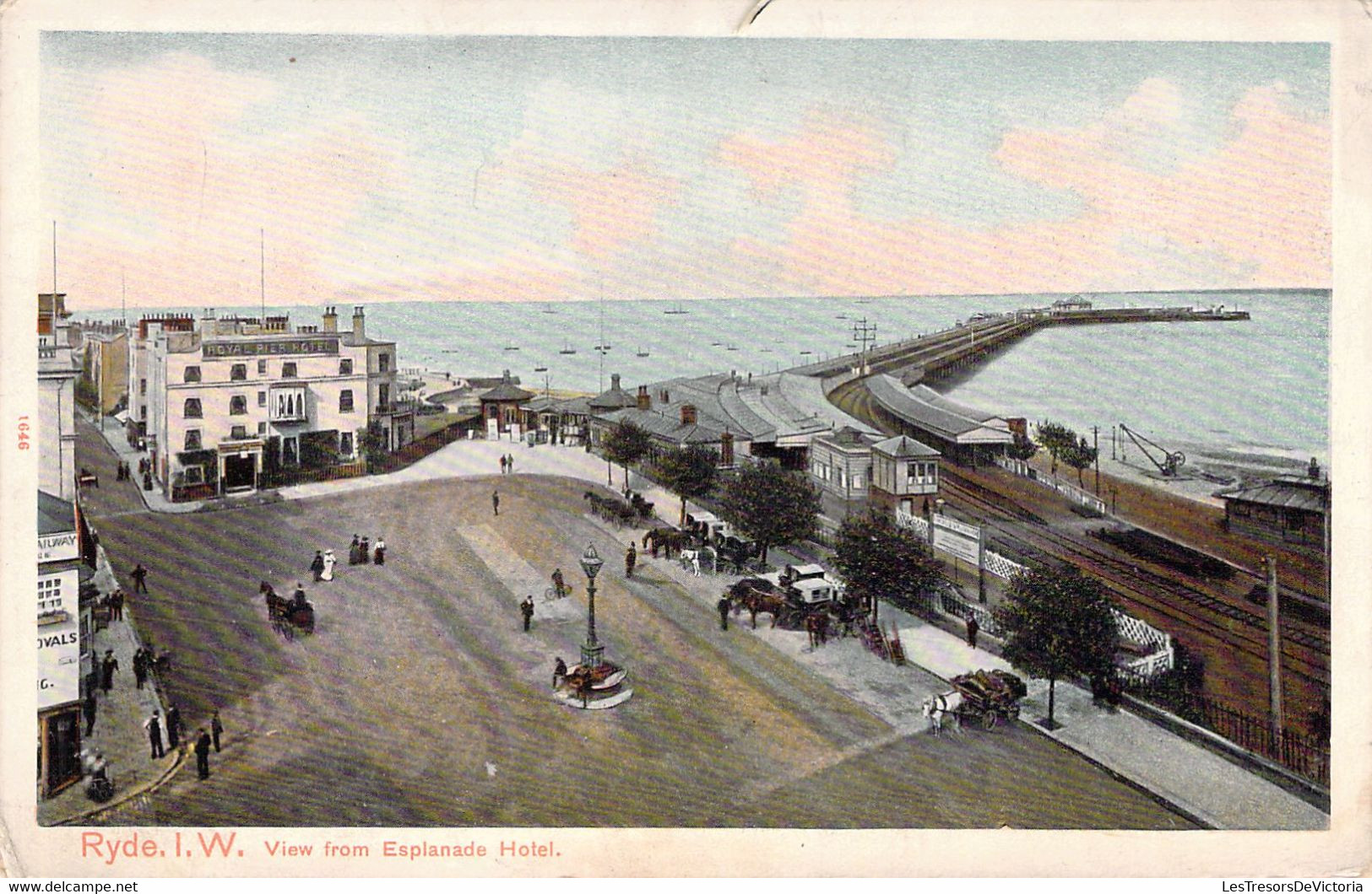 ANGLETERRE - I W - Ryde - View From Esplanade Hotel - Colorisée - Carte Postale Ancienne - Andere & Zonder Classificatie