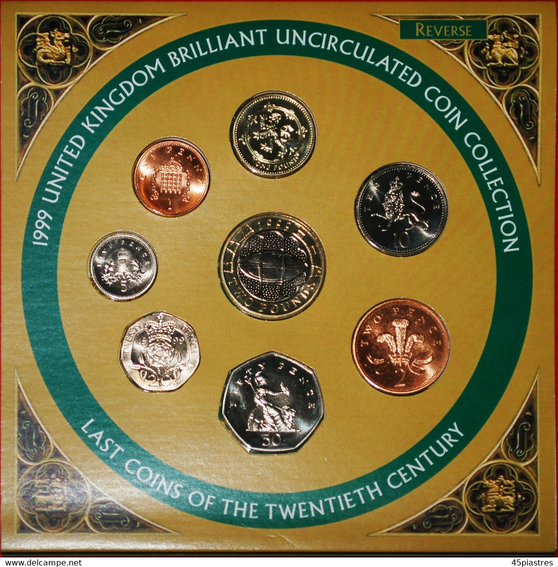 * ERROR MILLENNIUM: GREAT BRITAIN  BRILLIANT UNCIRCULATED COIN COLLECTION 1999! TO BE PUBLISHED! LOW START NO RESERVE! - Mint Sets & Proof Sets