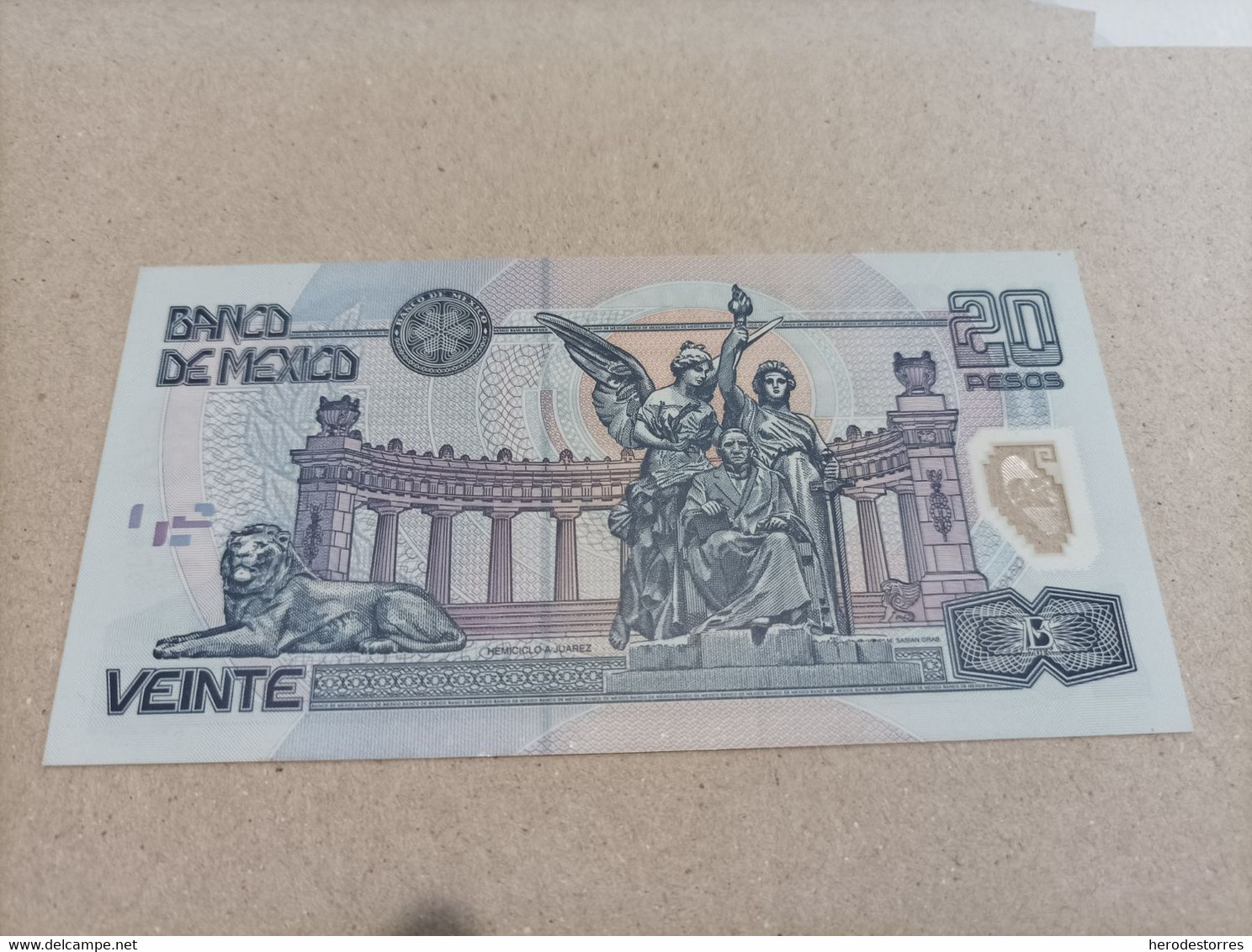 Billete De México De 20 Pesos, Año 2001, Serie A - Mexico