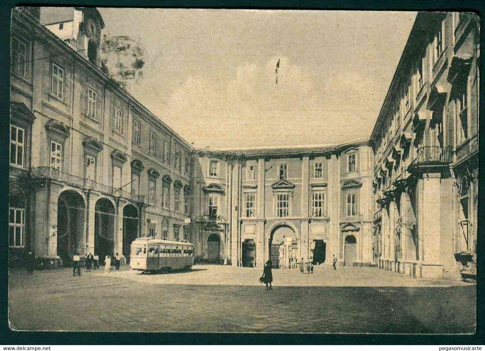 CLM145 - PORTICI UNIVERSITA' AGRARIA - 1955 ANIMATA AUTOBUS NAPOLI - Portici