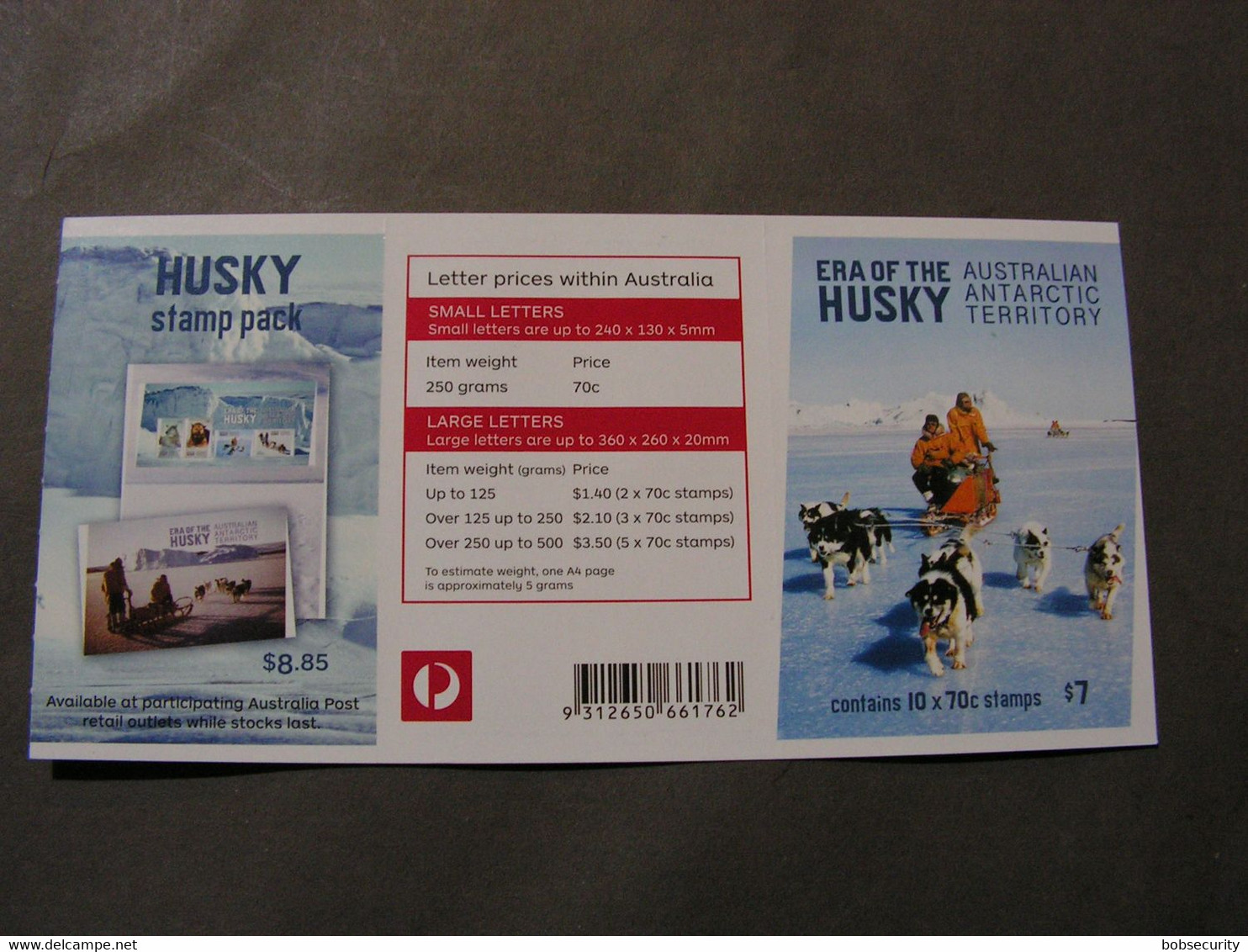 AAT Husky Booklet 2014 - Oblitérés
