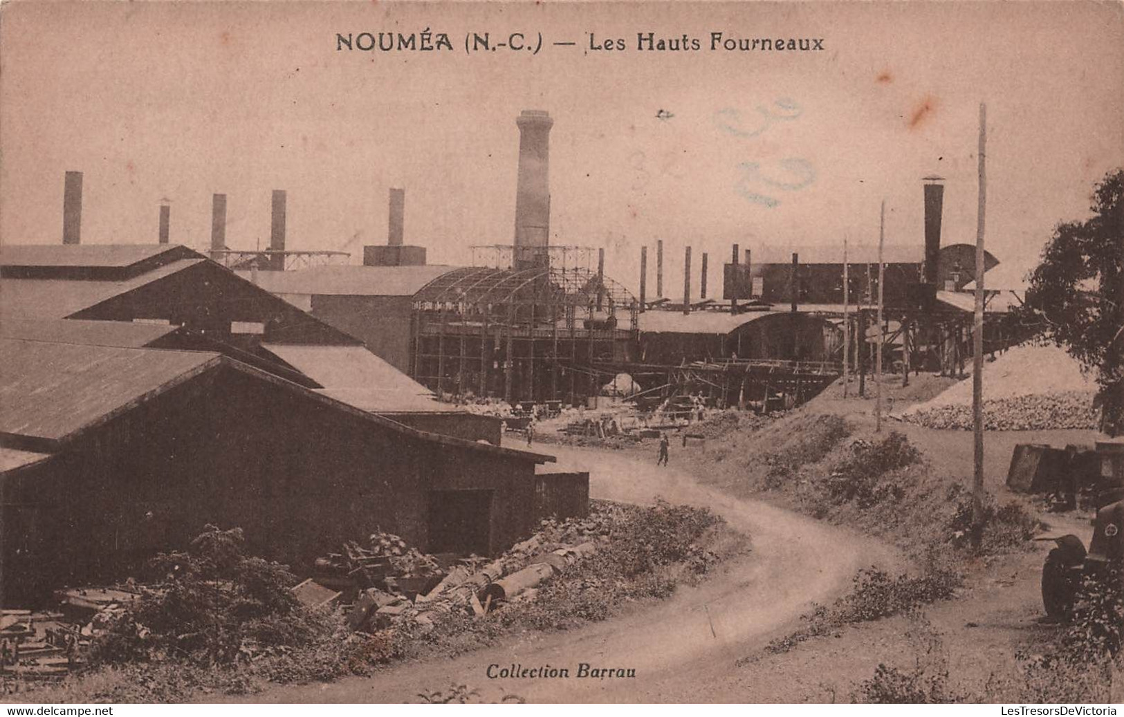 Nouvelle Caledonie - Noumea - Les Hauts Fourneaux - Coll Barrau - Carte Postale Ancienne - - New Caledonia