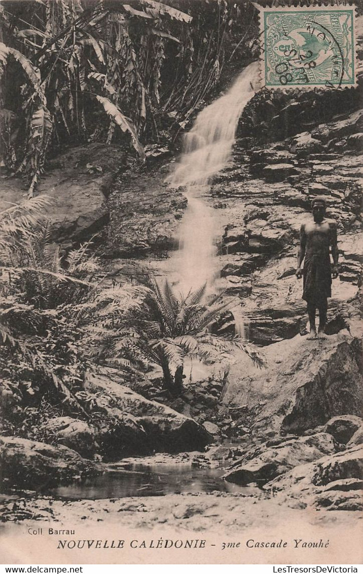 Nouvelle Caledonie - 3eme Cascade Yahoué - Coll Barrau - Carte Postale Ancienne - - Nieuw-Caledonië