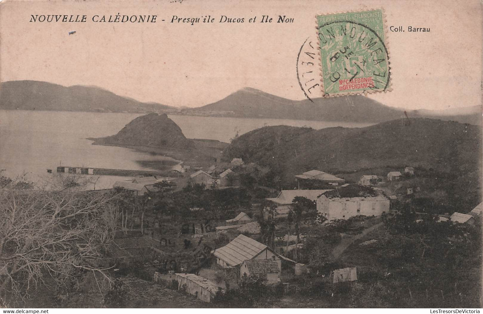 Nouvelle Caledonie - Presqu'ile Ducos Et Ile Nou - Coll Barrau - Carte Postale Ancienne - - New Caledonia