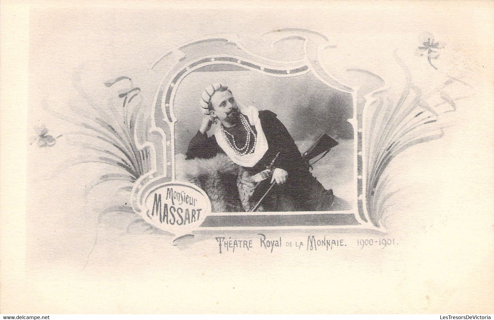 THEATRE ROYAL DE LA MONNAIE - Mr MASSART - Carte Postale Ancienne - Theatre