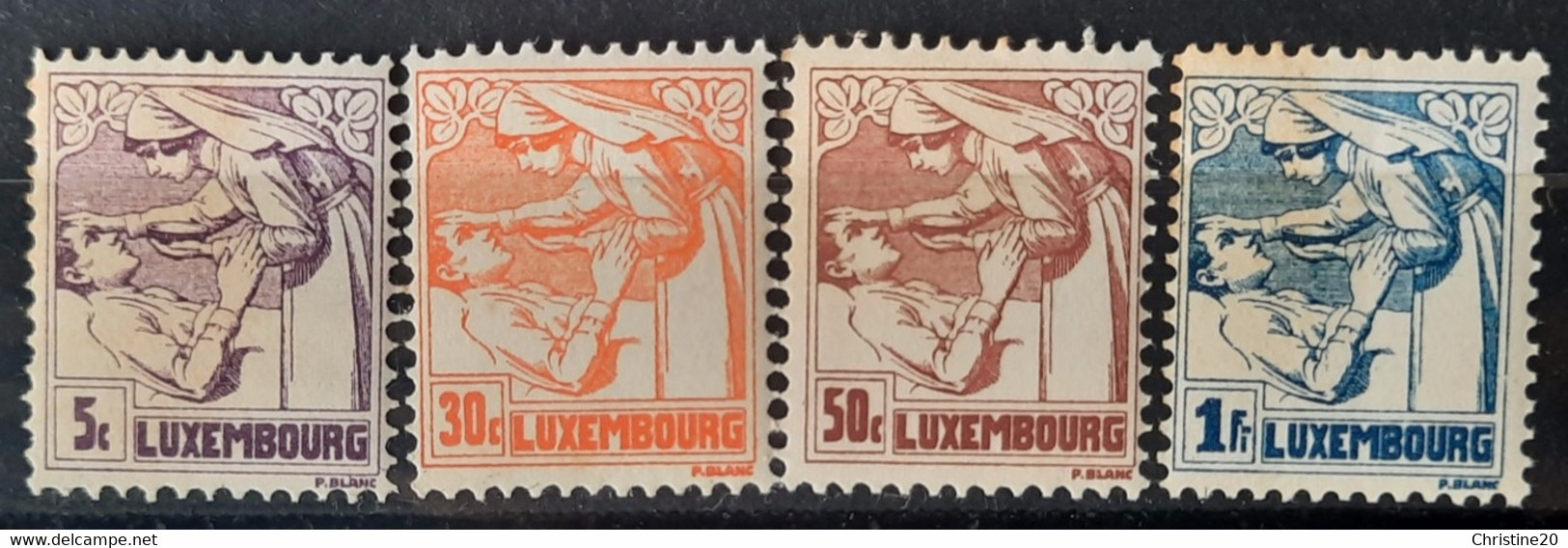 Luxembourg 1925 N°160/63 **TB - Andere & Zonder Classificatie