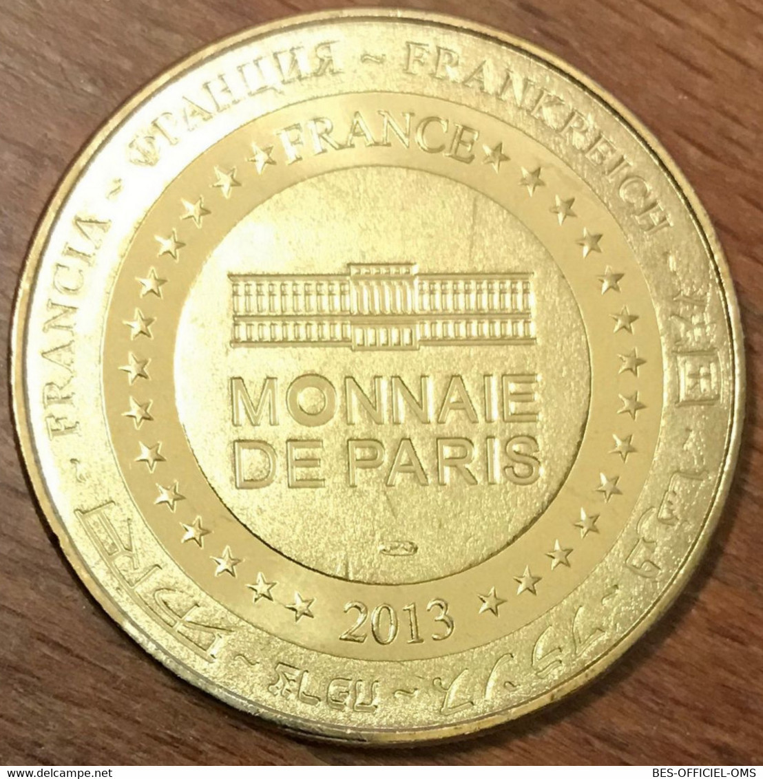 13 MARSEILLE CALANQUE D'EN VAU MDP 2013 MÉDAILLE SOUVENIR MONNAIE DE PARIS JETON TOURISTIQUE MEDALS COINS TOKENS - 2013