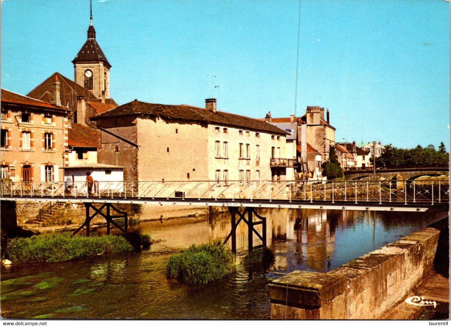 (4 Oø 18) France (posted 1984) Saint Loup Sur Semouse (pont / Bridge) - Saint-Loup-sur-Semouse
