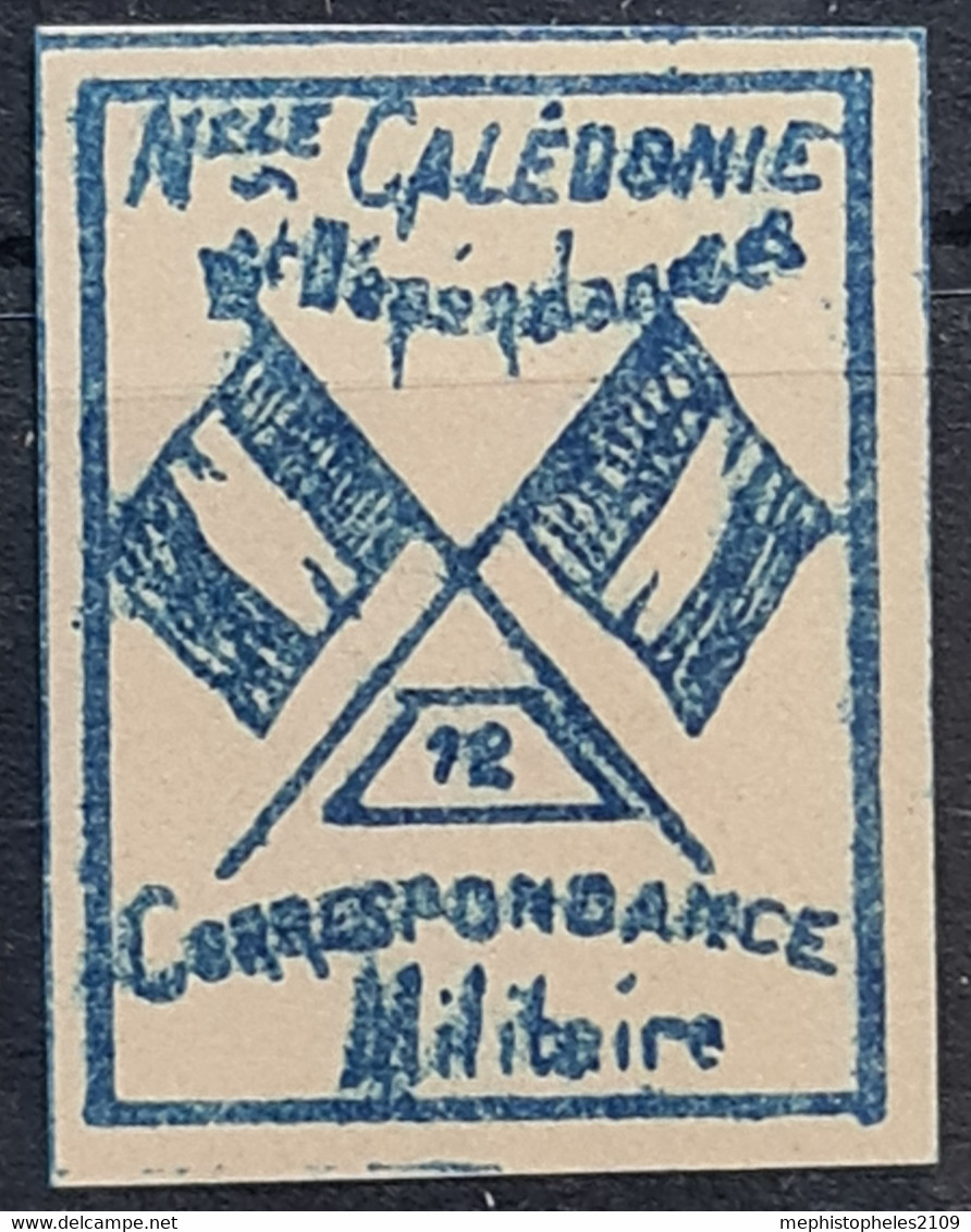 NOUVELLE CALÉDONIE 1893 - MLH - YT 7 - Franchise Militaire - Ungebraucht