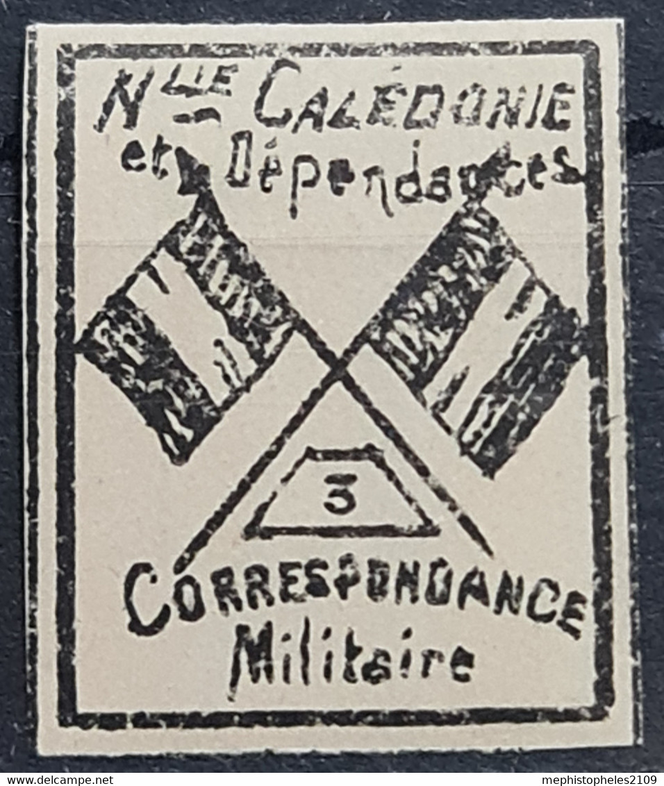 NOUVELLE CALÉDONIE 1893 - MLH - YT 4 - Franchise Militaire - Neufs