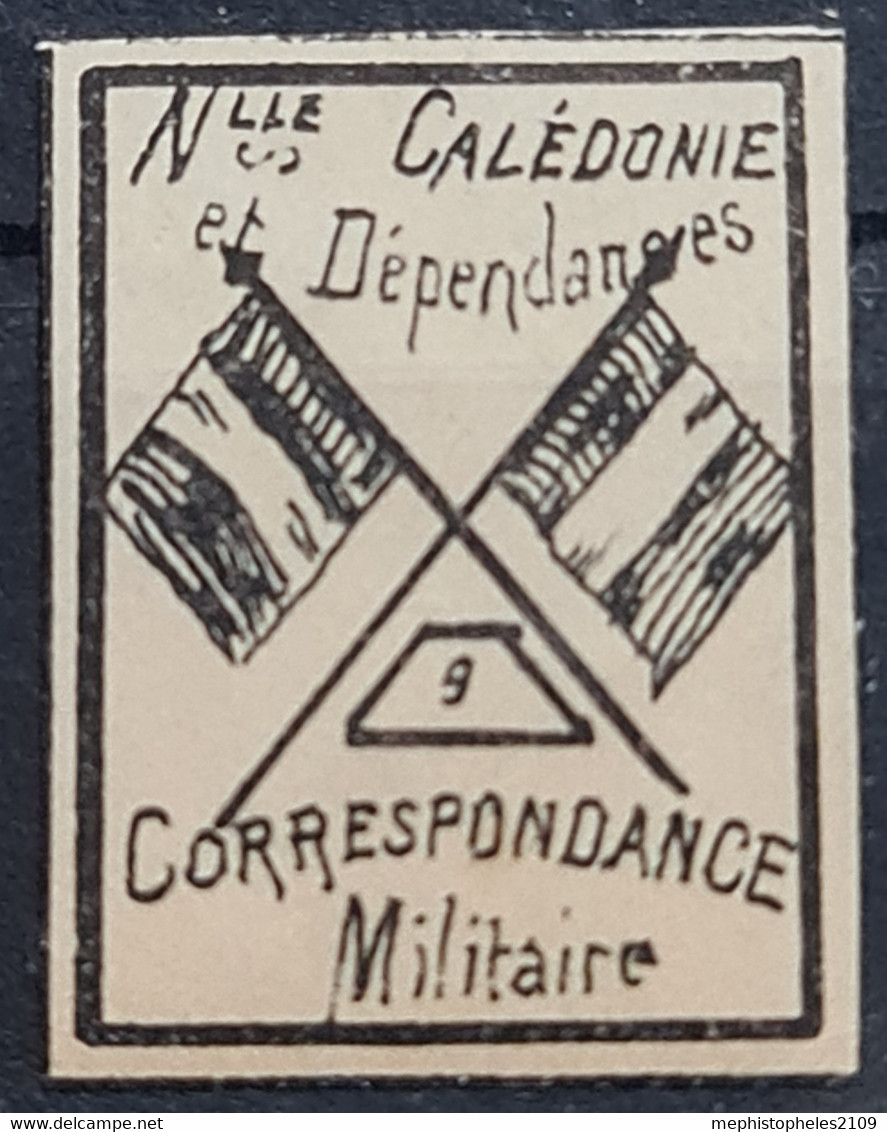 NOUVELLE CALÉDONIE 1893 - MLH - YT 4 - Franchise Militaire - Ungebraucht