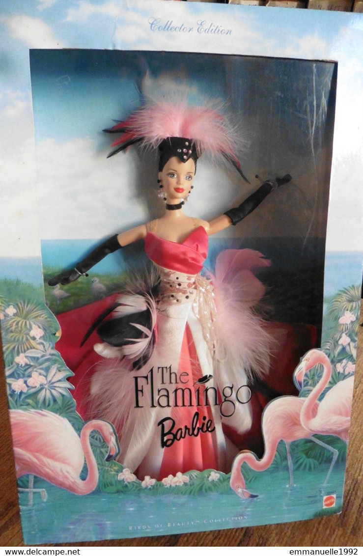 Barbie The Flamingo Birds of Beauty Collection 1998 Collector Edition Mattel Barbie flamand rose