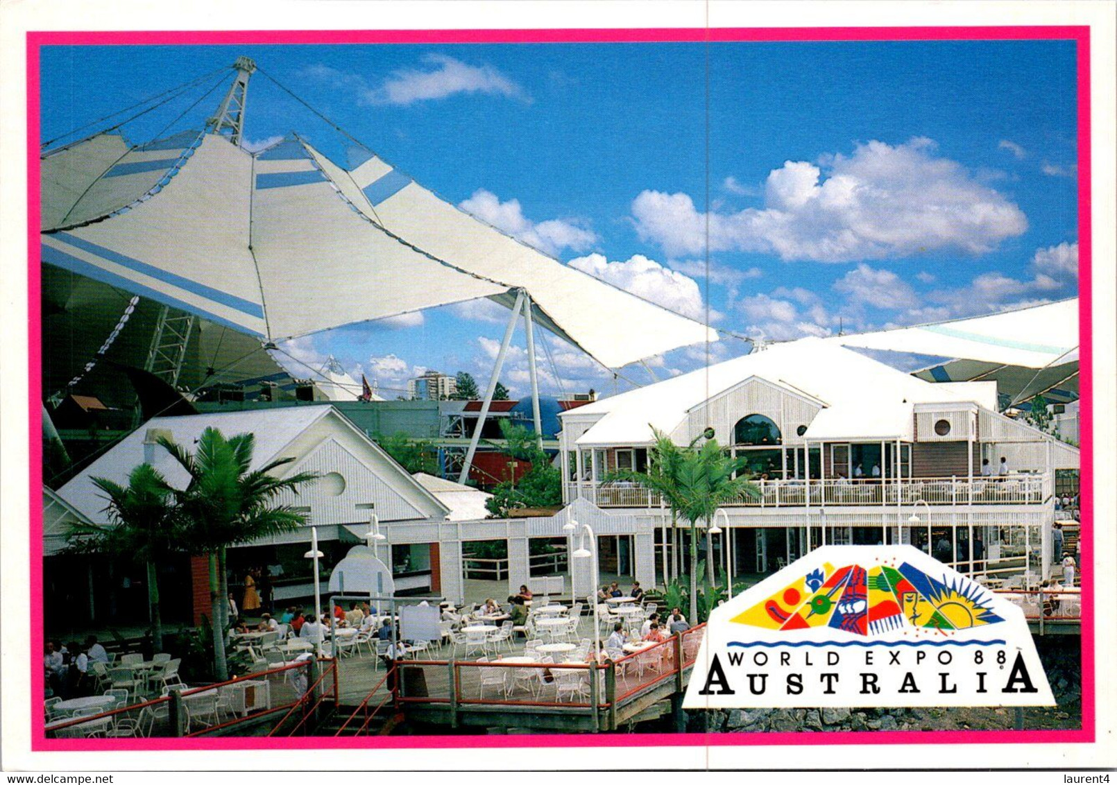 (4 Oø 20) Australia - QLD - Brisbane - World Expo 88 (Restaurent) - Brisbane
