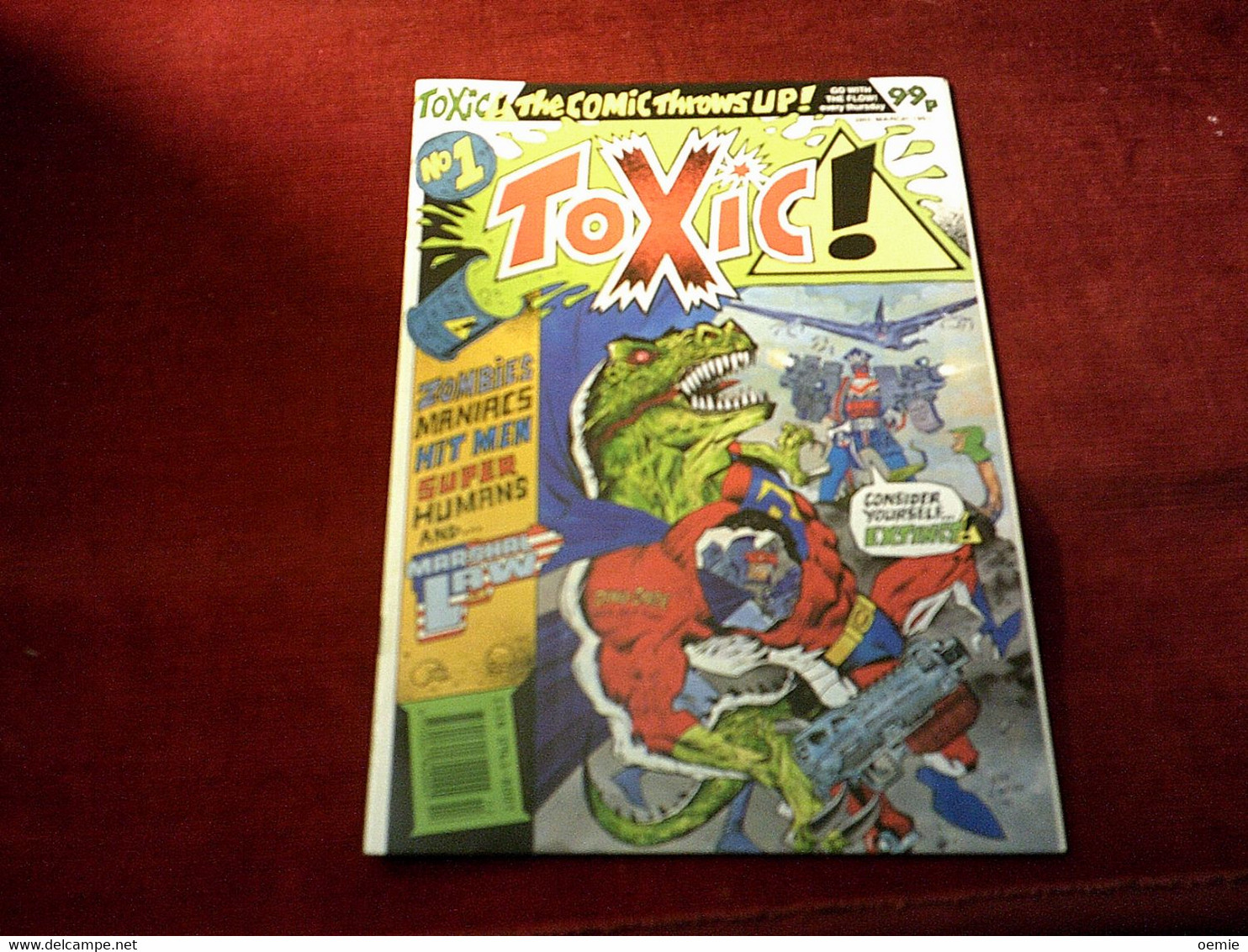 TOXIC  N°  1  MARCH 1991 - Fanascienza