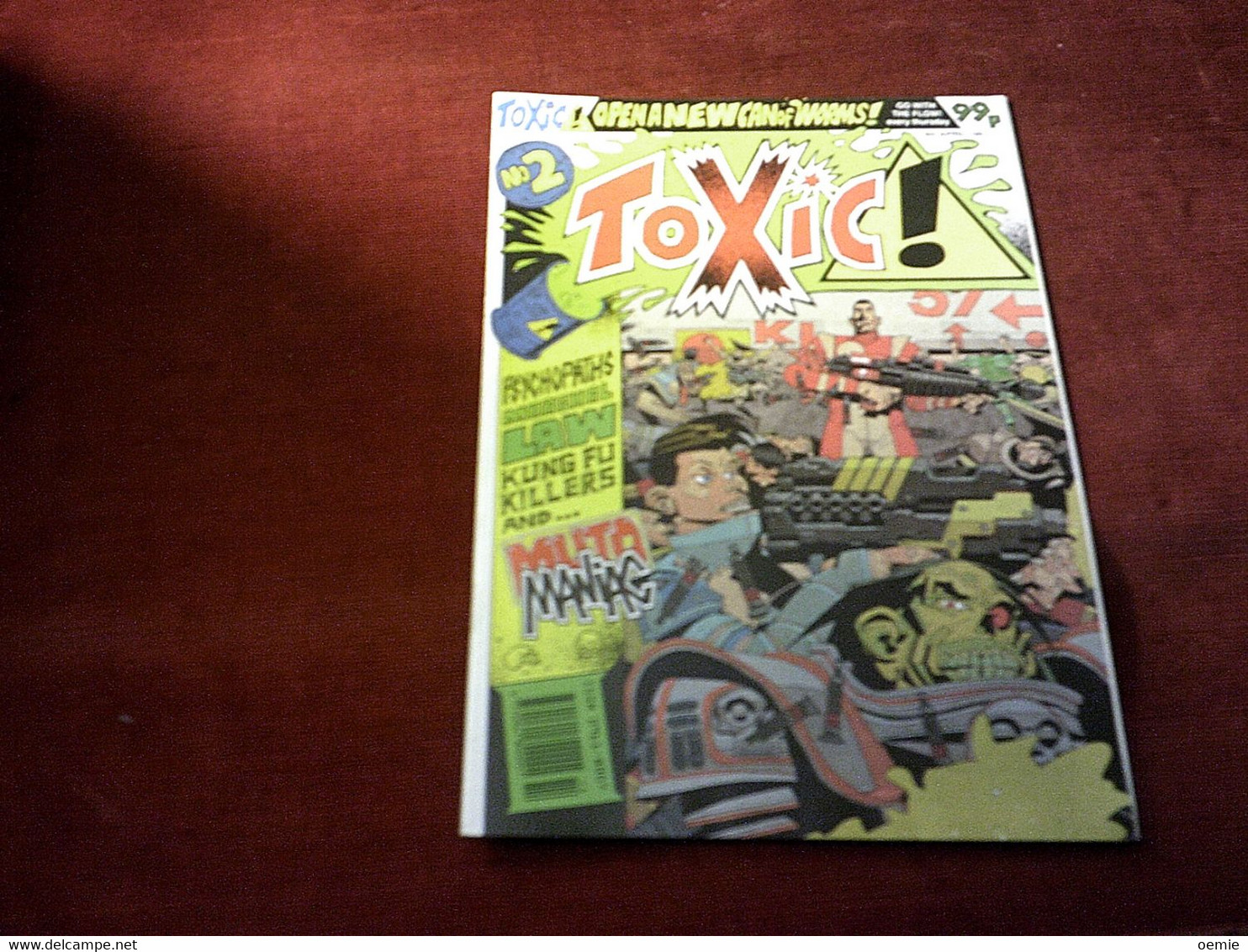 TOXIC  N°   2 APRIL 1991 - Sciencefiction