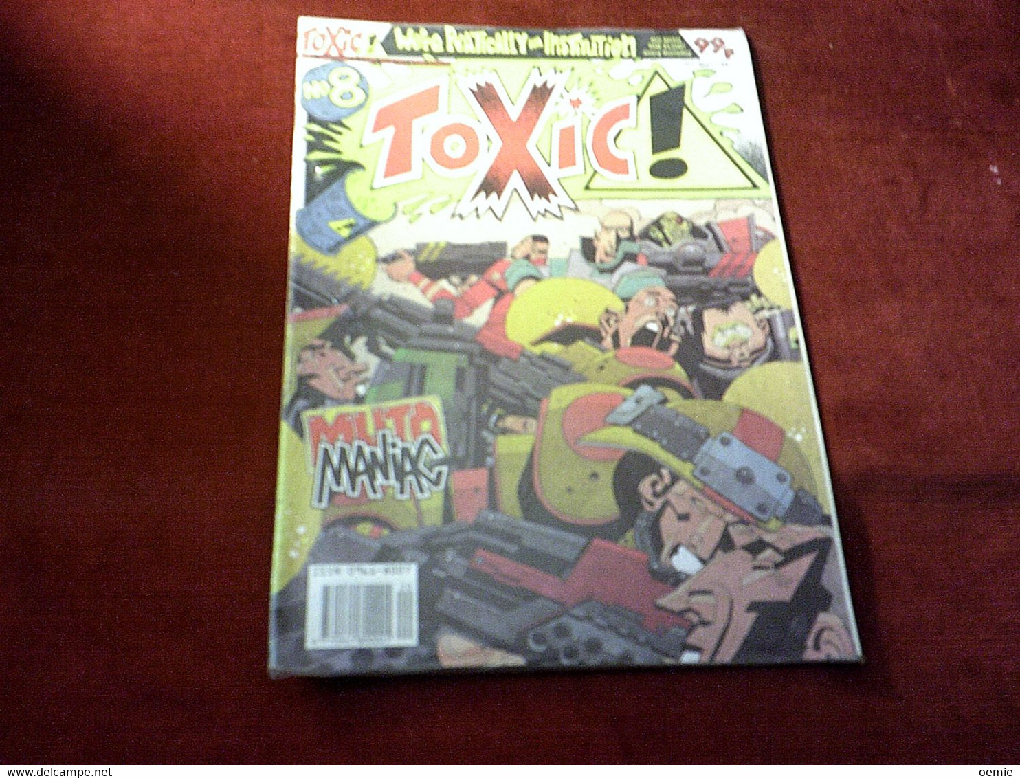 TOXIC  N°  8    MAY 1991 - Ciencia Ficción